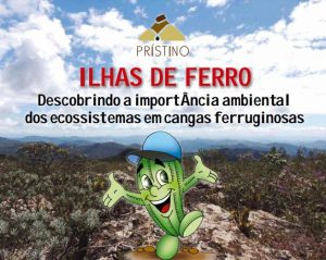 Capa do Livro "Ilhas de Ferro", do Instituto Prístino